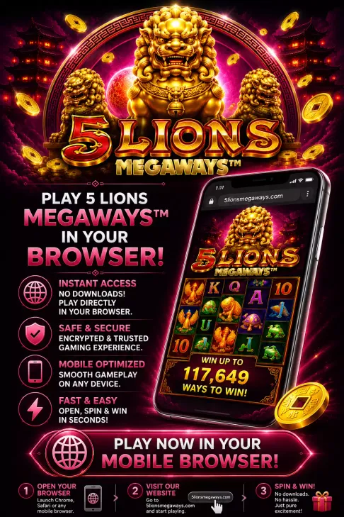 Download 5 Lions Megaways Browser EN 1